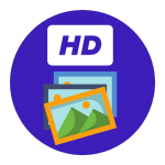 HD AI Image Logo